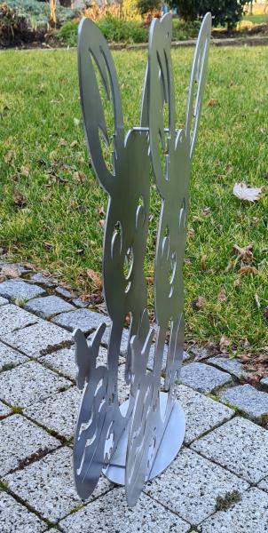 Gartendeko - Stups der Hase 3D