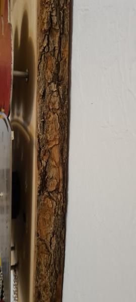 Wandbild mit Uhr - Schwarzwald Design