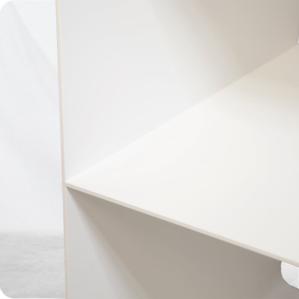 Nachttisch - Stahl 3 mm/pulverbeschichtet