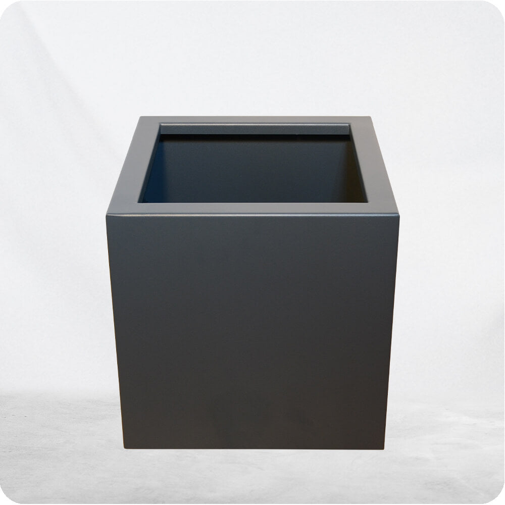 Pflanzkübel quadratisch - Stahl 3 mm Pulverbeschichtet