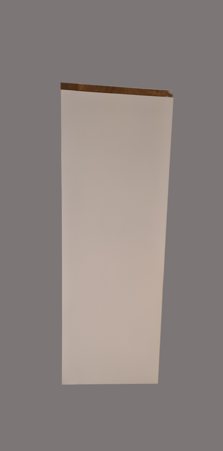 Kaminholzregal mit Schublade aus 3 mm Stahl pulverbeschichtet, Massivholz