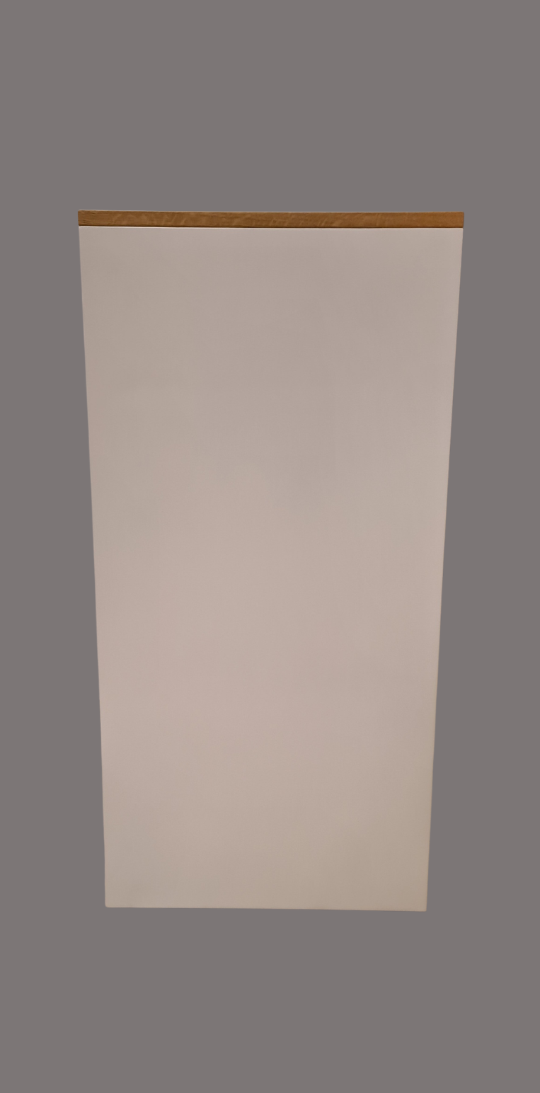 Kaminholzregal mit Schublade aus 3 mm Stahl pulverbeschichtet, Massivholz