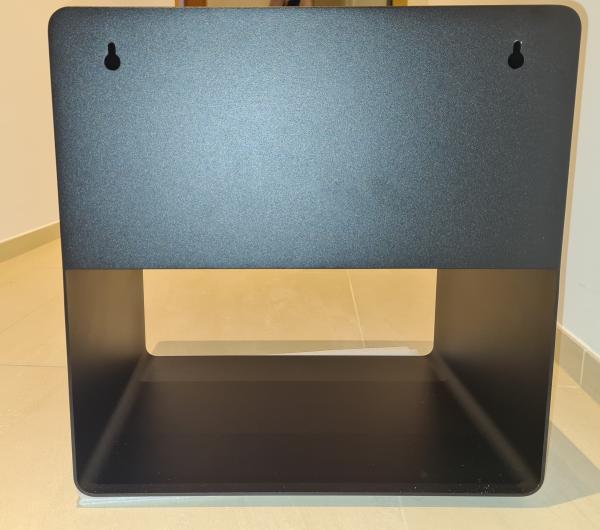 Nachttisch aus 3mm Stahl mit Schublade - hängend