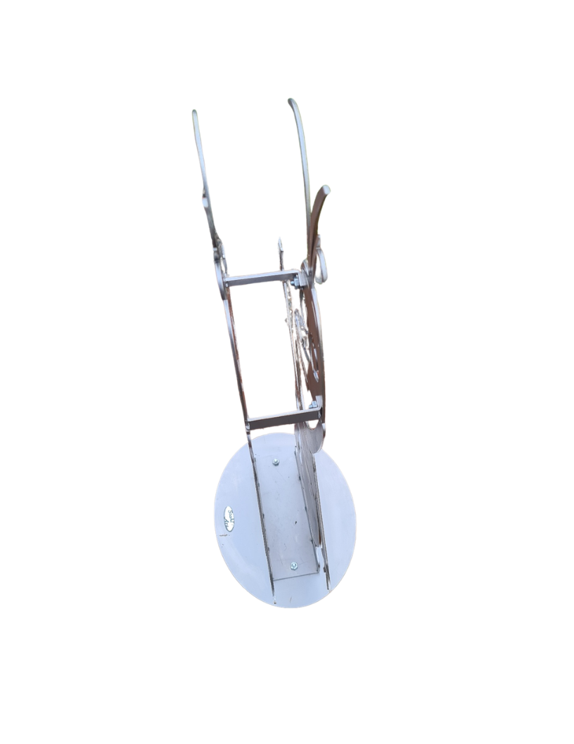 Gartendeko - Stahl-Schneemann 3D