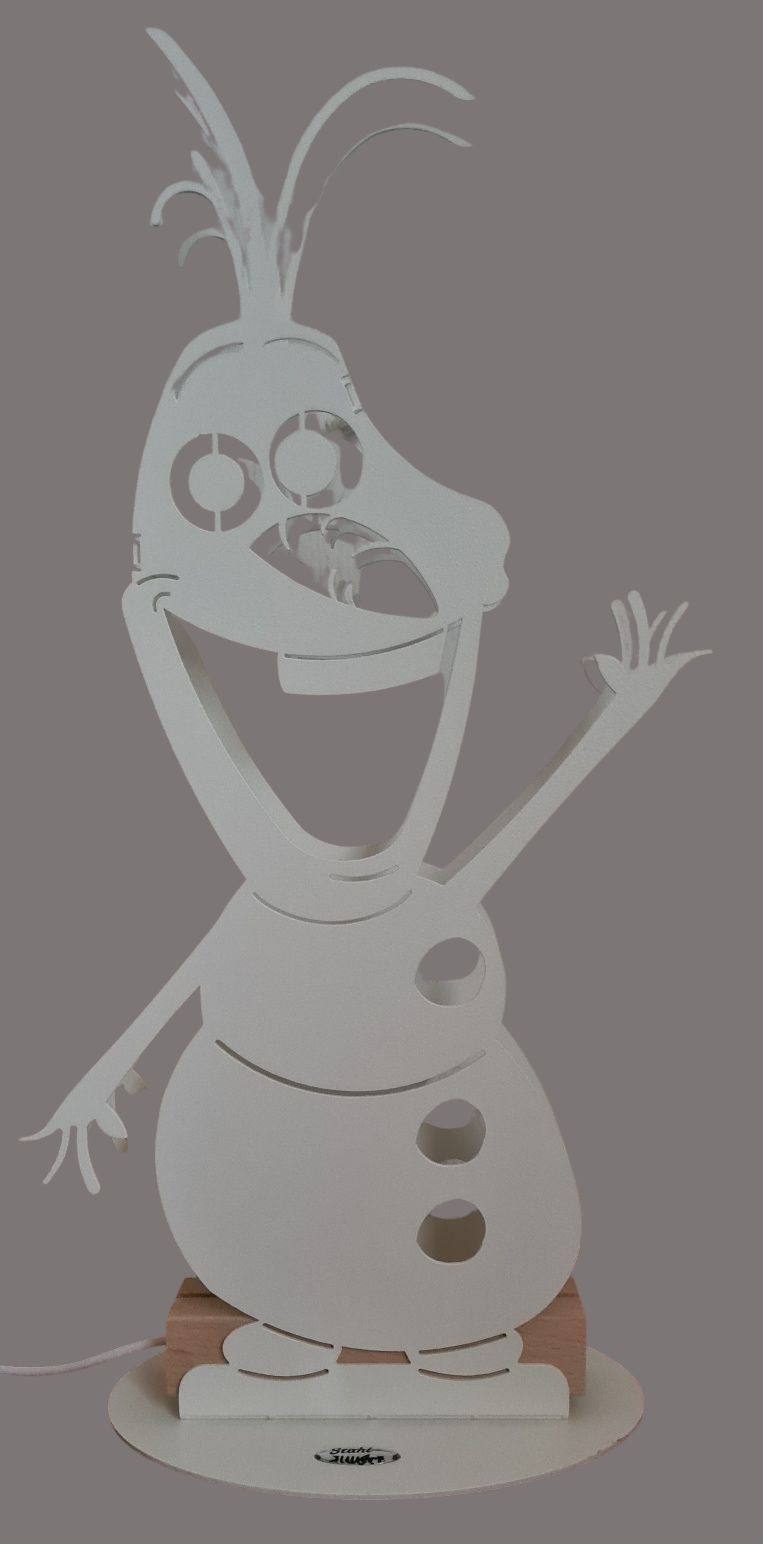 Schneemannlampe