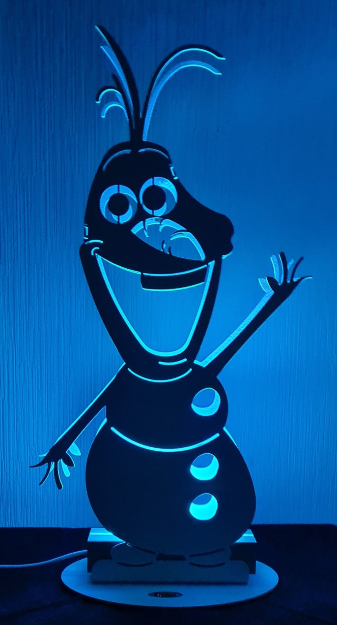 Schneemannlampe