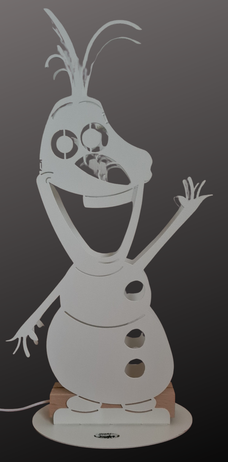 Schneemannlampe