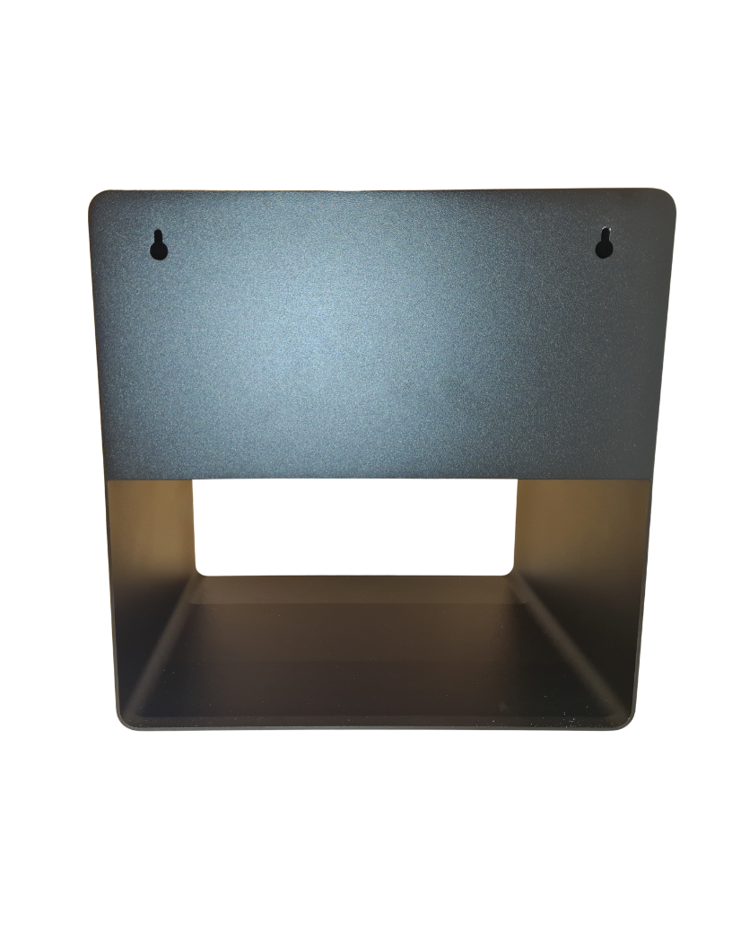 Nachttisch aus 3mm Stahl mit Schublade - hängend